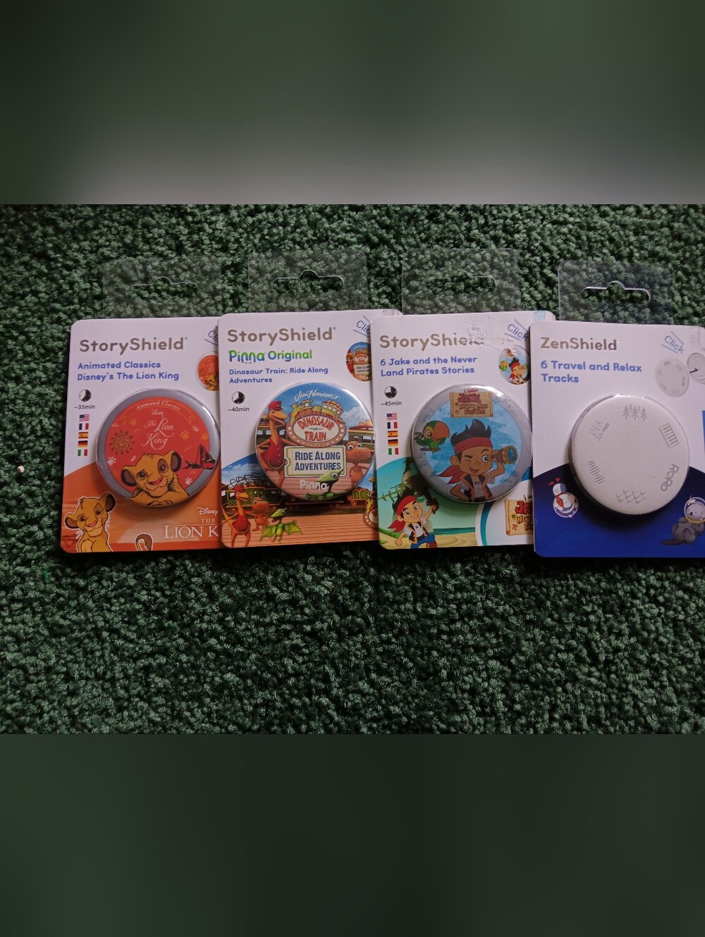 4pk.StoryShield Pinna Original Dinosaur Train Ride Along Adventures And Zen 4pk.